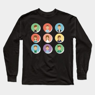 choose your character Long Sleeve T-Shirt